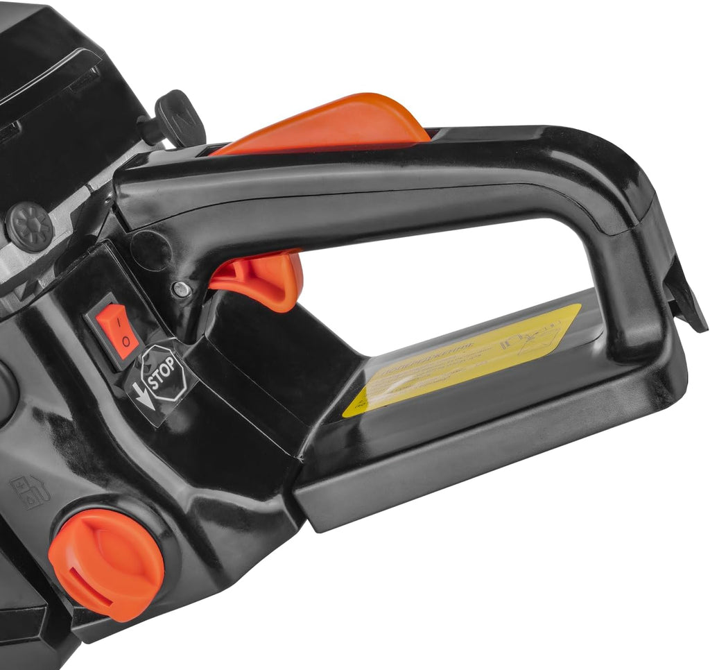 Motosierra de Gasolina Dnipro-M DSG-52HE – Potencia Semi-Profesional de 52 cc (2400W), Espada de 45 cm y Sistema de Arranque Fácil