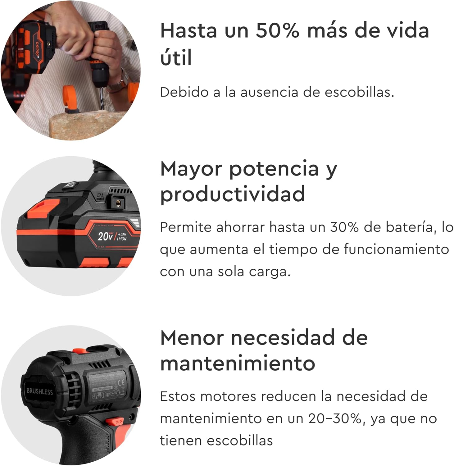 Taladro Percutor a Batería Dnipro-M CD-201HBC Compact 20V – Kit Profesional con Motor Sin Escobillas, Batería 2Ah y Cargador Rápido