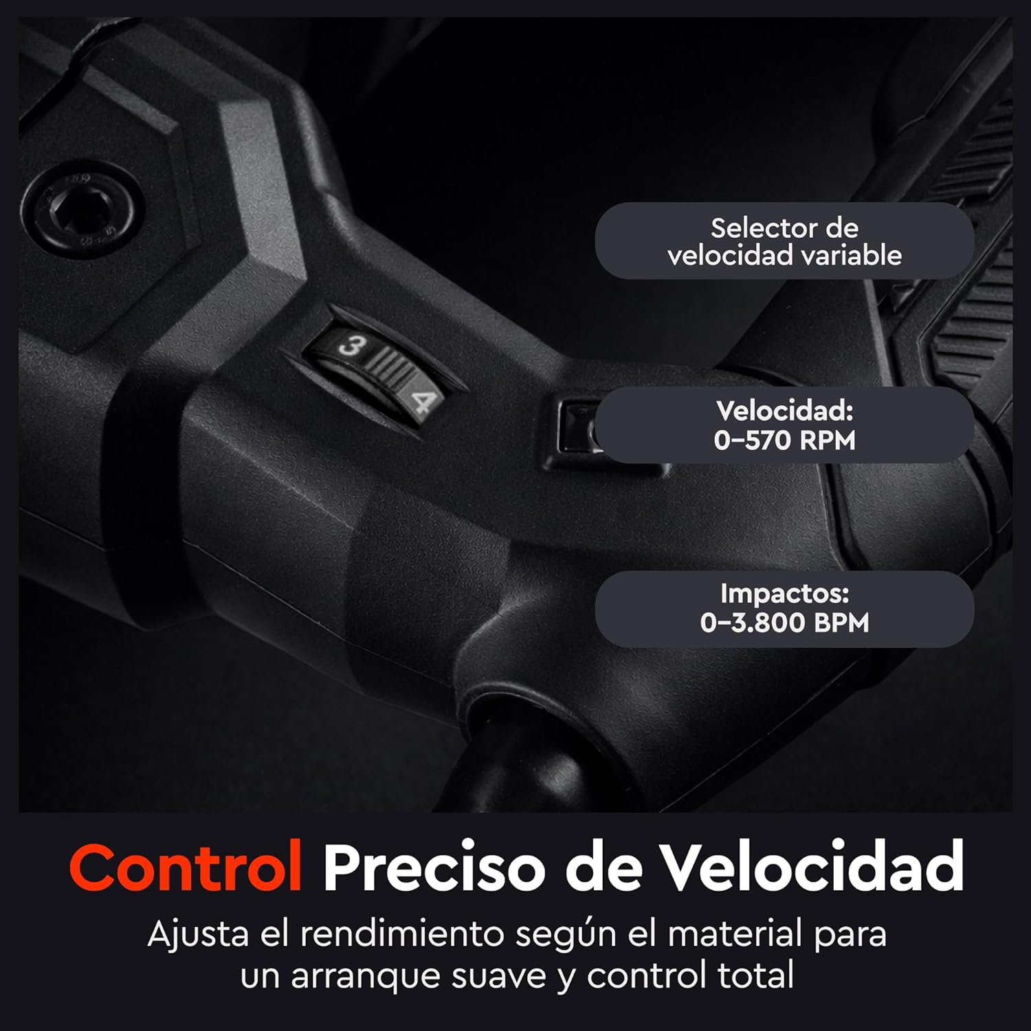 Martillo Perforador y Demoledor Profesional Dnipro-M BH-30 1400W – Sistema Heavy Duty SDS-Max, Fuerza de Impacto de 9 J, Regulador de Velocidad y Maletín