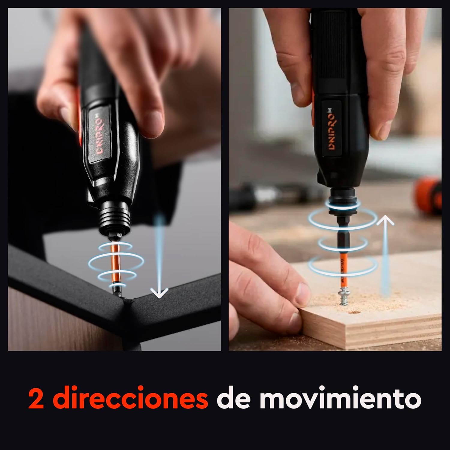 Destornillador Eléctrico Inalámbrico Dnipro-M CSD-36X 3.6V – Doble Modo (1.2/8 Nm), USB-C, Luz LED y Kit de Puntas