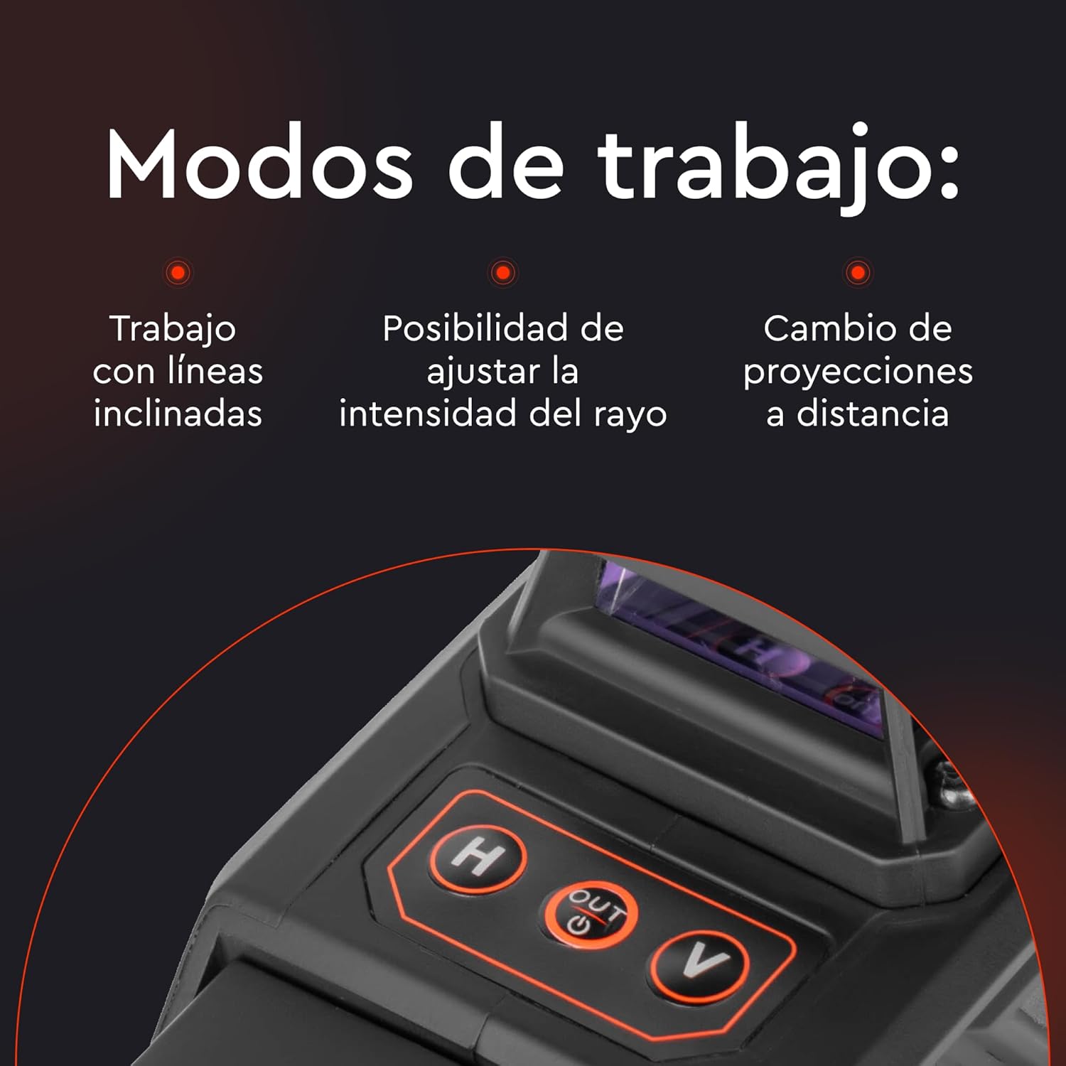 Nivel Láser Verde 4D Dnipro-M ML-816G – Profesional Autonivelante 4×360° (12/16 Líneas), Batería de 5200 mAh USB-C y Mando a Distancia