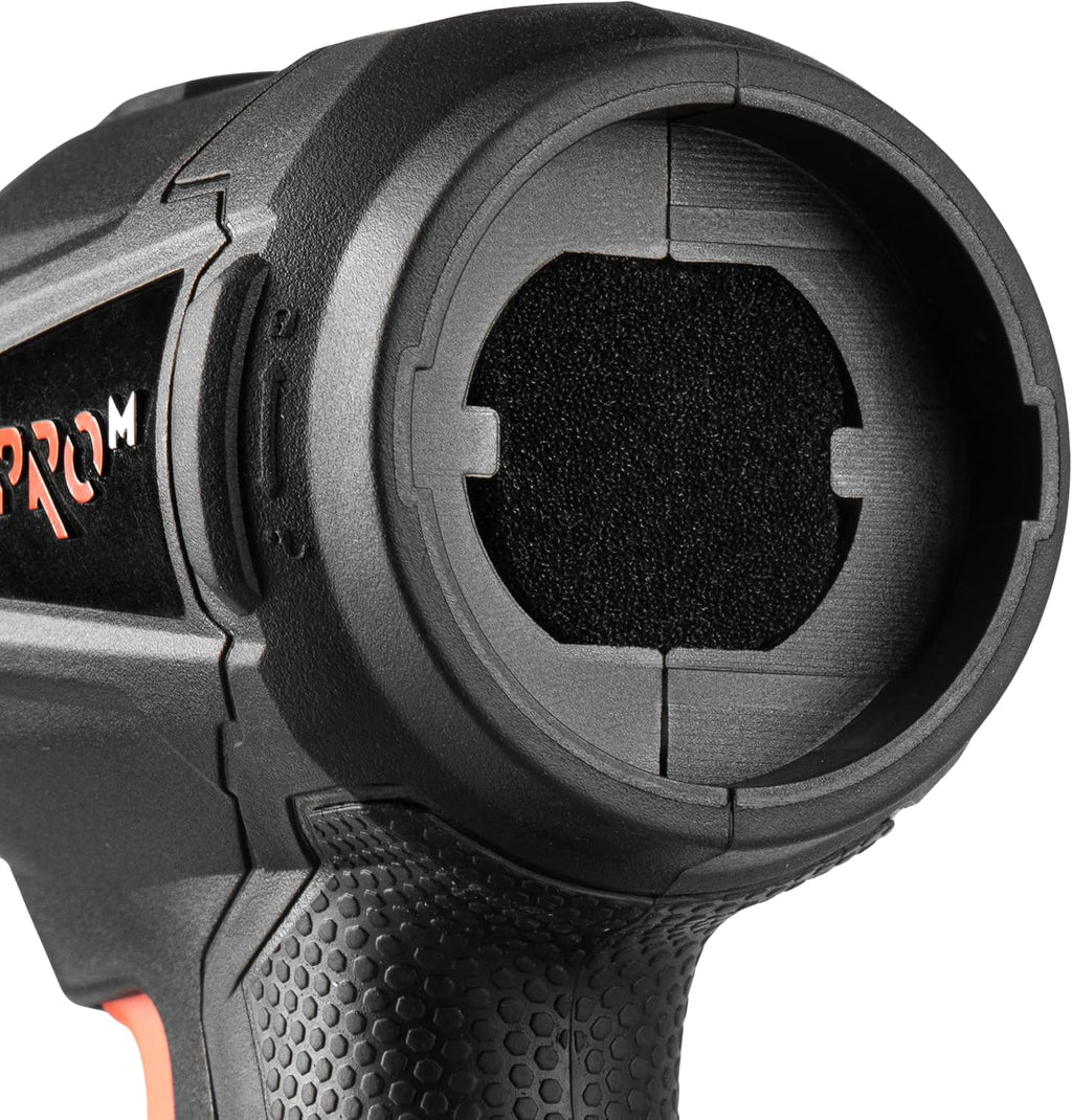 Soplador inalámbrico Dnipro-M DCB-203BC Compact 20V, motor brushless, 4 velocidades, sin batería ni cargador