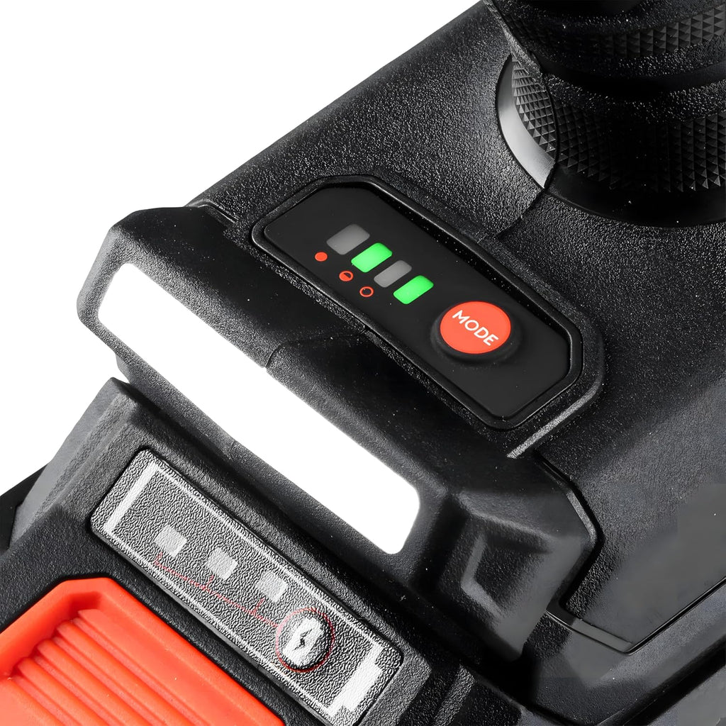 Taladro Atornillador de impacto a Batería Dnipro-M CD-202BC ULTRA 20V – Kit Profesional con Motor Brushless, Par de 160 Nm, Batería 2Ah y Cargador Rápido