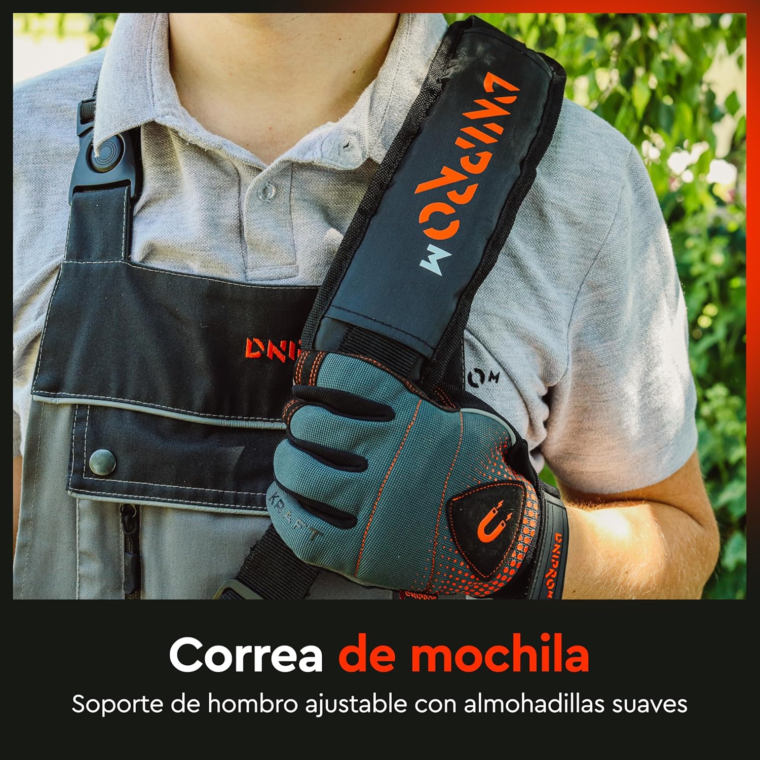 Desbrozadora a Gasolina Dnipro-M 52 – Potencia Profesional de 52 cc (3.3 CV) con Arranque Fácil, Eje Reforzado y Kit de Corte Completo