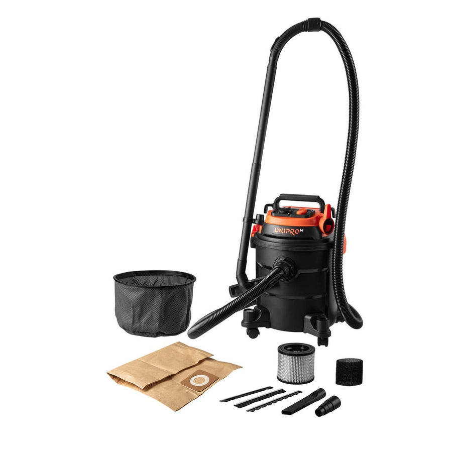 Dnipro-M | Aspirador industrial seco y húmedo 1200W 20L VCW-20SA