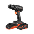 Taladro Atornillador de impacto a Batería Dnipro-M CD-202BC ULTRA 20V – Kit Profesional con Motor Brushless, Par de 160 Nm, Batería de Alta Capacidad 4Ah y Cargador Rápido