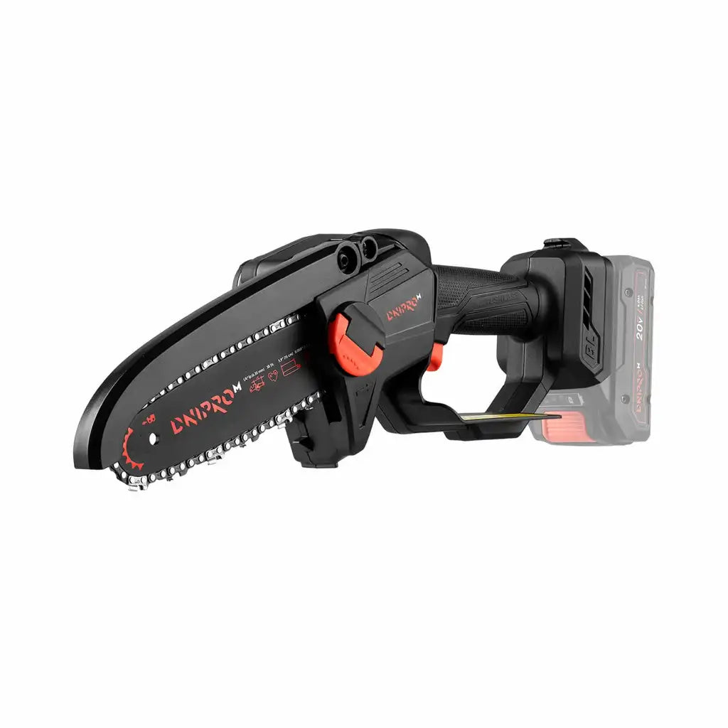 Dnipro-M | Mini motosierra a batería 20V DMS-200BC - Kit batería 2Ah