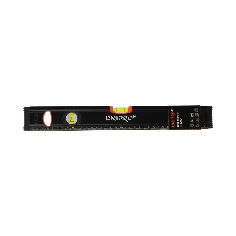 Nivel de Burbuja Magnético de Aluminio Dnipro-M Profit – Longitud 400 mm