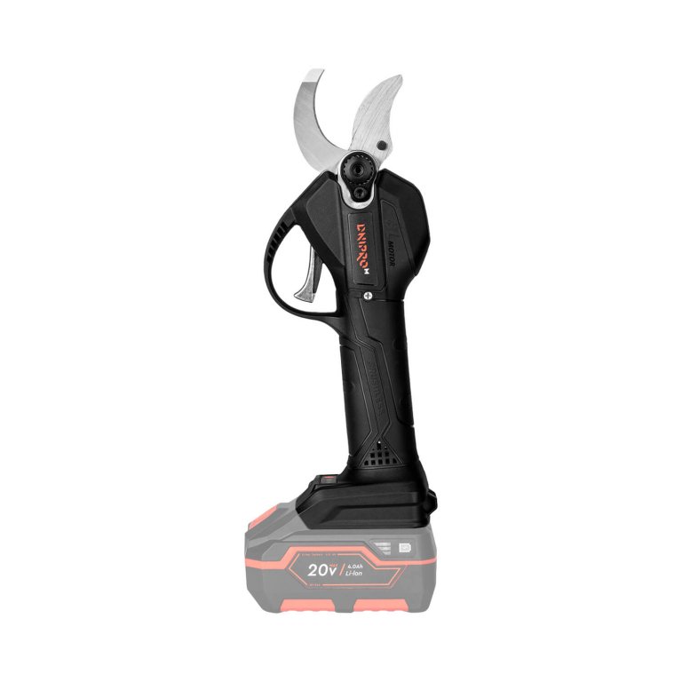 Tijeras de Podar a Batería Dnipro-M DPS-200BC ULTRA 20V – Kit Profesional con Motor Brushless, Cuchillas de Acero Japonés SK5, 4 Posiciones de Corte, Batería 2Ah y Cargador Rápido