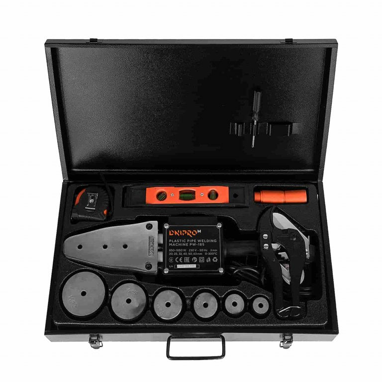Soldador de Tuberías de Plástico Profesional Dnipro-M PW-185 – Potencia 1850W