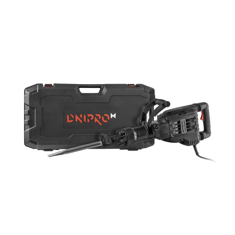 Dnipro-M | Martillo demoledor 1850W 45J SDS-HEX 30 mm SH-45 - Maletín con ruedas