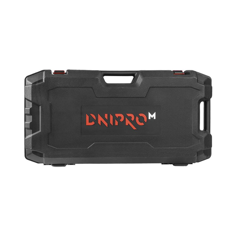 Martillo Demoledor Profesional Dnipro-M SH-45 1850W – Fuerza de Impacto de 45 J, Sistema Industrial SDS-HEX 30mm, 2100 bpm y Maletín con Ruedas