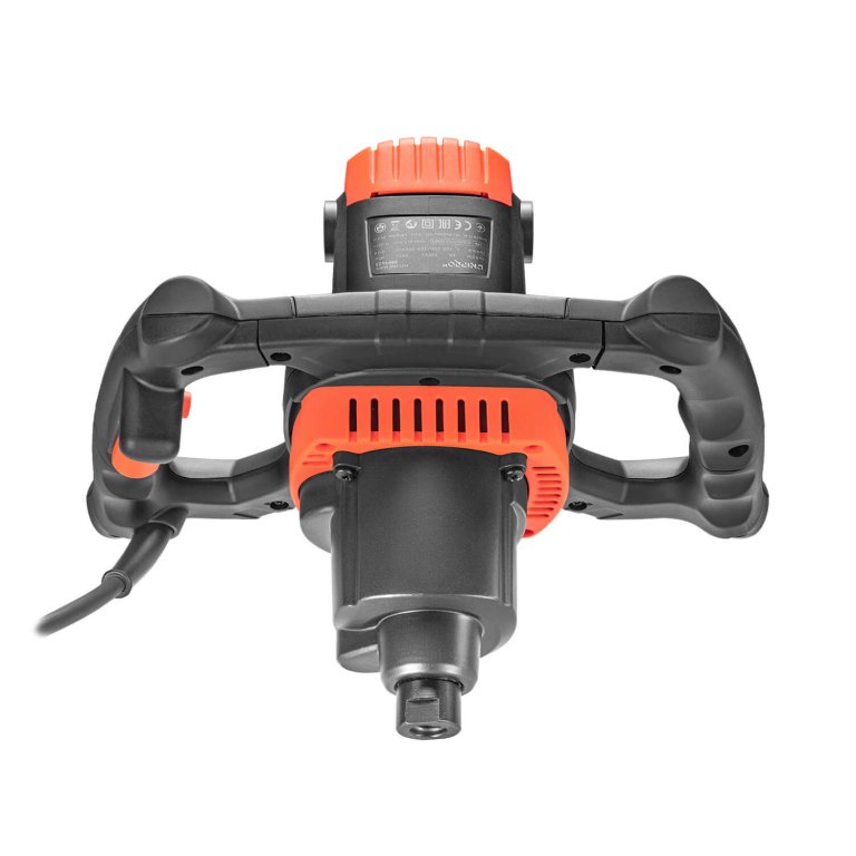Mezcladora de Mortero Eléctrica Dnipro-M BM-142S – Potencia 1400W, Caja de Cambios de 2 Velocidades, Control Electrónico de RPM, Sistema Constant Speed y Rosca M14