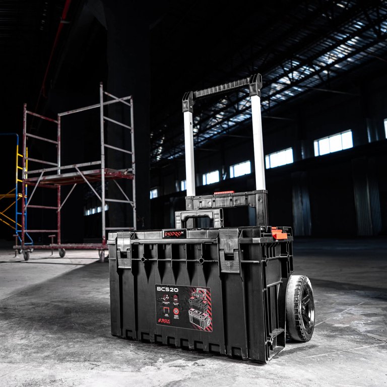 Caja de Herramientas con Ruedas Modular Dnipro-M S-Box BC520 – Gran Capacidad de 52L