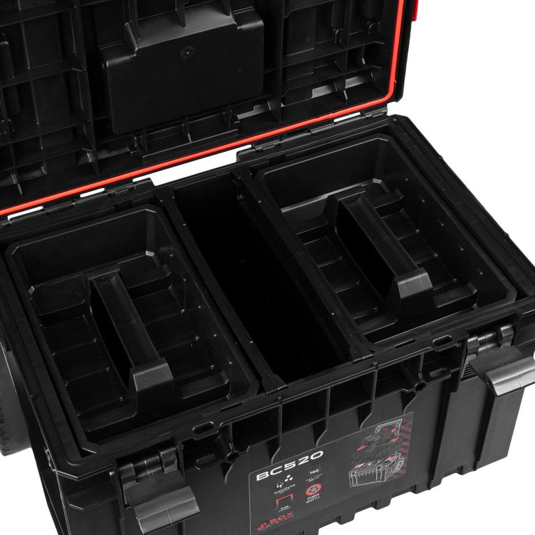 Caja de Herramientas con Ruedas Modular Dnipro-M S-Box BC520 – Gran Capacidad de 52L