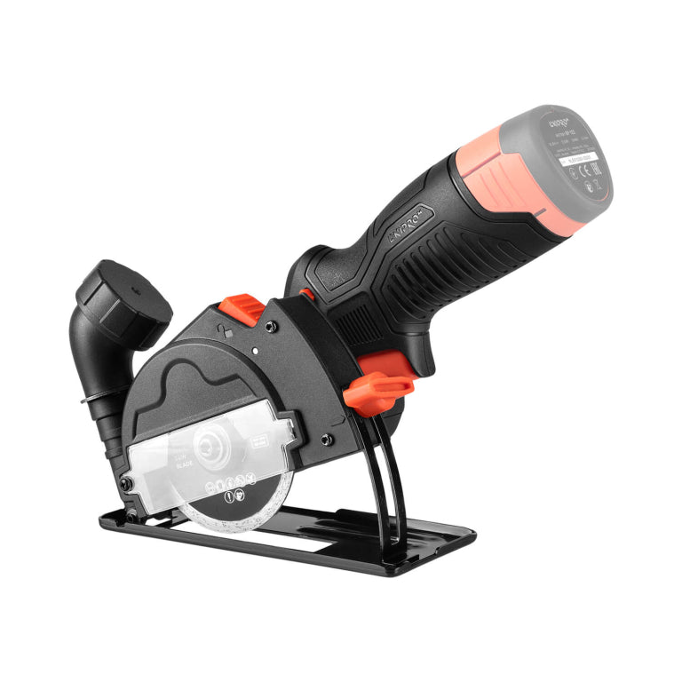 Mini Cortadora Inalámbrica 76mm Dnipro-M CT-12BC 12V – Versión Solo (Sin Batería ni Cargador) con Motor Brushless, 20.000 rpm y Cubierta con Extracción de Polvo