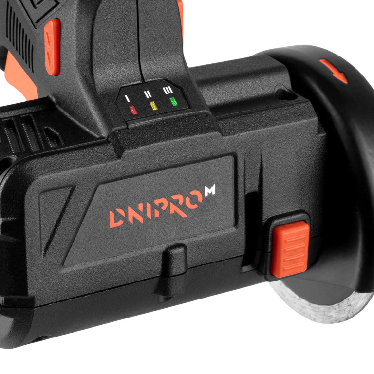 Mini Cortadora Inalámbrica 76mm Dnipro-M CT-12BC 12V – Versión Solo (Sin Batería ni Cargador) con Motor Brushless, 20.000 rpm y Cubierta con Extracción de Polvo