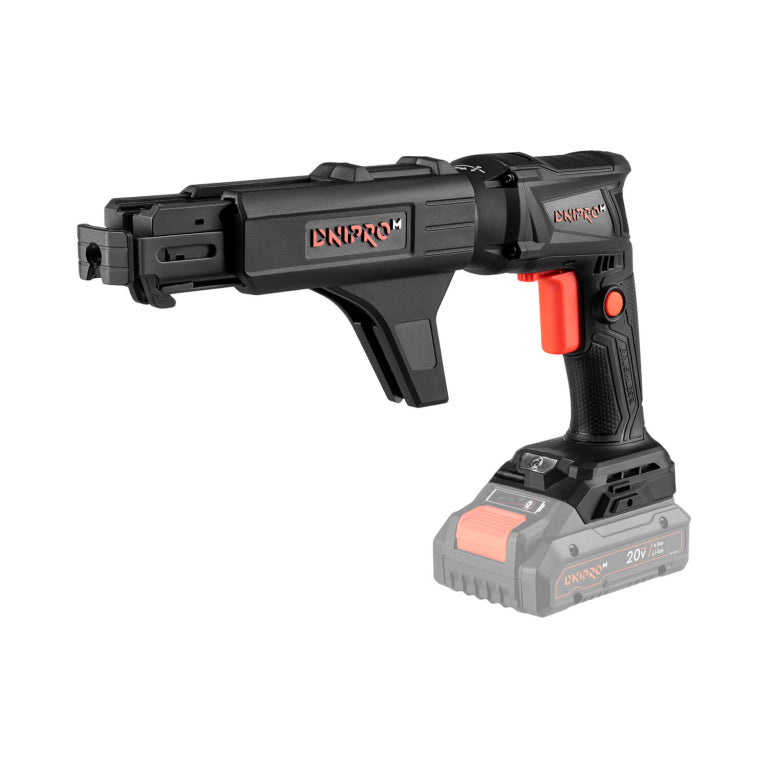 Kit Profesional para Pladur Dnipro-M: Atornillador de Cinta Brushless DSD-201BCA (10 Nm / 4400 RPM) + Batería Li-Ion 2.0 Ah BP-220 + Cargador Rápido 3A FC-230