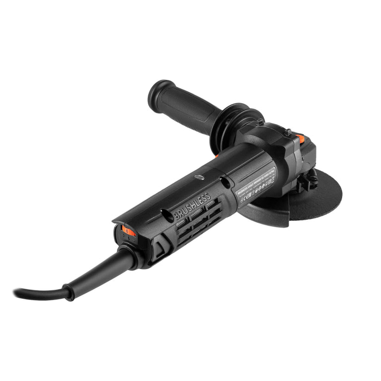 Amoladora Angular Eléctrica Brushless Dnipro-M GS-125RX Ultra – Motor Sin Escobillas de 2000W, Disco 125 mm