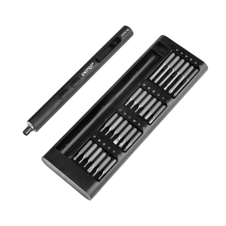 Dnipro-M | Destornillador eléctrico de precisión 3,6V CSPW-36 - 48 puntas S2 y carga USB-C