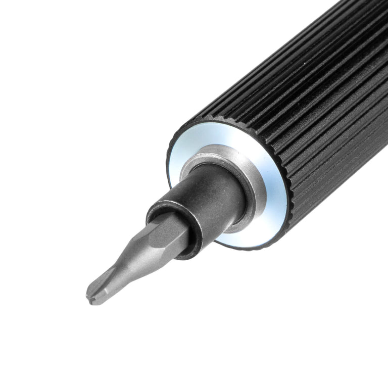 Destornillador Eléctrico de Precisión Dnipro-M CSPW-36 (3.6V) – Pantalla Digital, 3 Niveles de Par (Max 0.35 Nm), 48 Puntas S2 y Carga USB-C