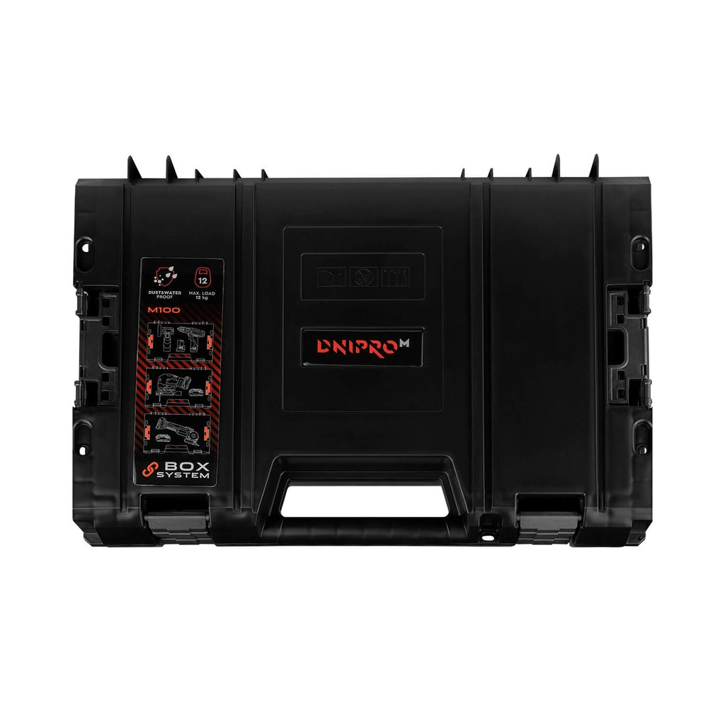 Caja de Herramientas Modular Dnipro-M S-Box M100 – Volumen 11L, Capacidad de Carga 12 kg