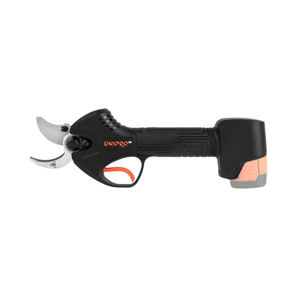 Tijeras de Podar a Batería Dnipro-M PS-12BC 12V – Kit Profesional con Motor Brushless, Cuchillas de Acero Japonés SK5, Sensor de Seguridad Anti-Corte, Batería 2Ah y Cargador Rápido