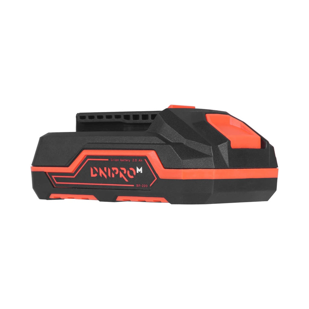 Batería de Litio Dnipro-M BP-220 20V (2 Ah) – Rendimiento Compacto y Protección Inteligente para Herramientas de la Serie 20V