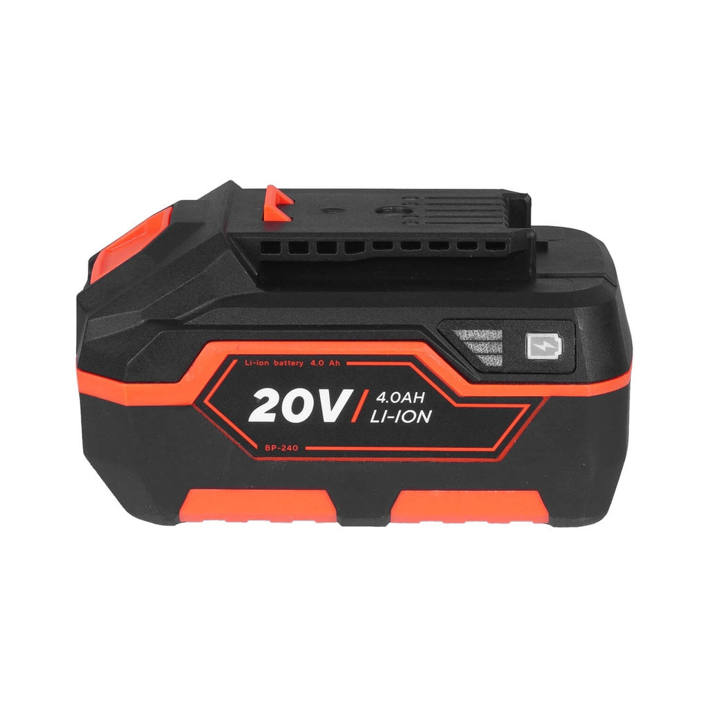 Amoladora Angular a Batería 125mm Dnipro-M DGA-202SBC 20V – Kit Profesional Regulable con Motor Brushless, Freno Rápido, Batería 4Ah y Cargador