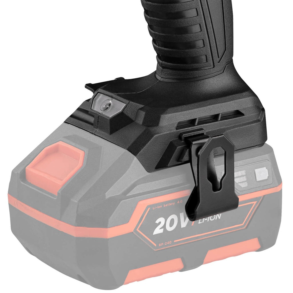 Taladro Atornillador a Batería Brushless Dnipro-M CD-200BC ULTRA – Par de Apriete 60 Nm, Portabrocas Metálico de 13 mm, y Sistema 20V (Sin Batería)