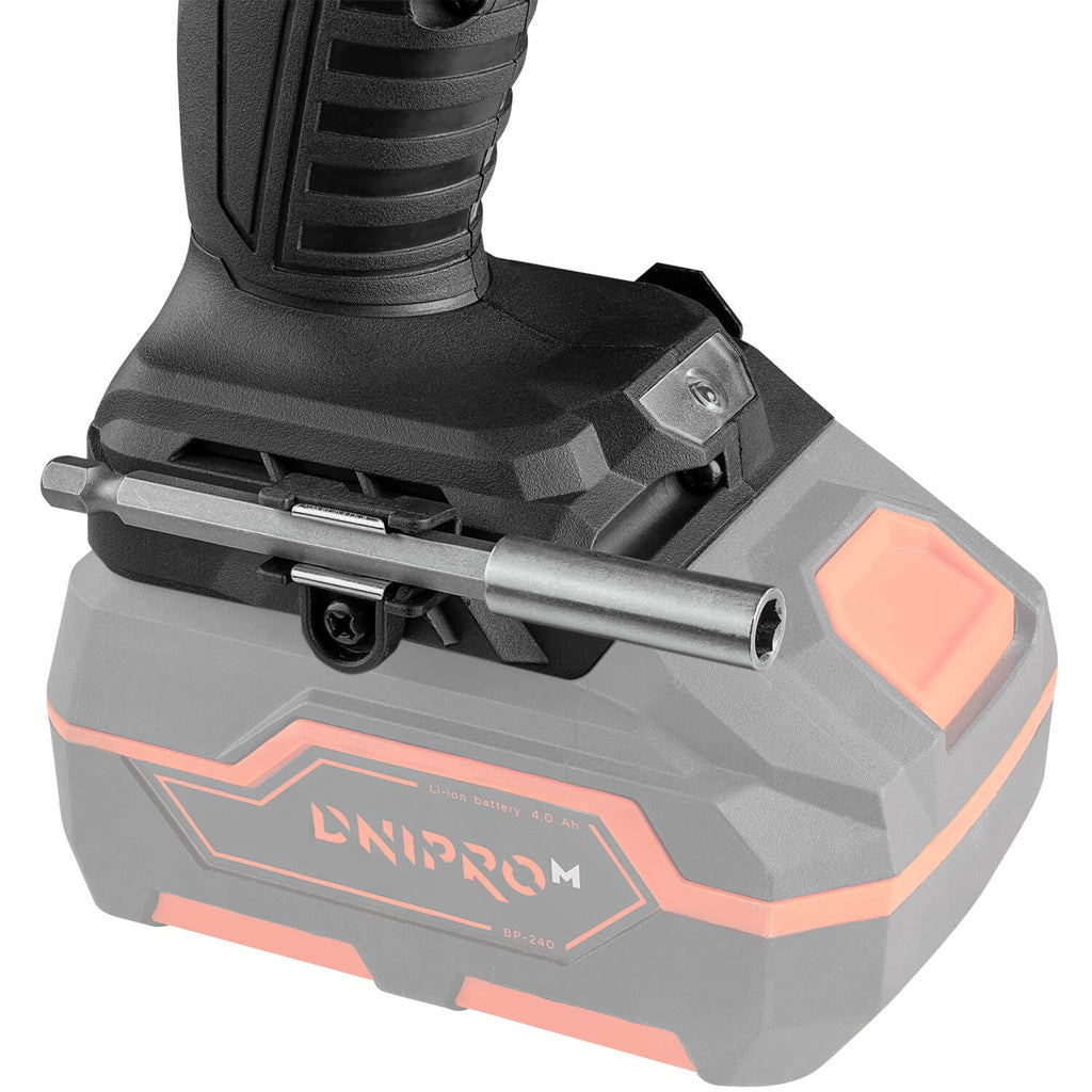 Taladro Atornillador a Batería Brushless Dnipro-M CD-200BC ULTRA – Par de Apriete 60 Nm, Portabrocas Metálico de 13 mm, y Sistema 20V (Sin Batería)