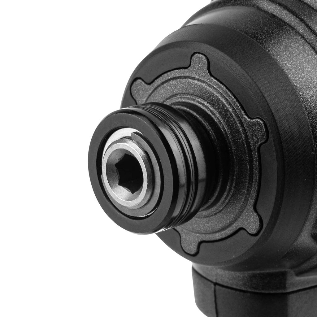 Atornillador de Impacto a Batería Dnipro-M DTD-201BC ULTRA 20V – Kit Profesional con Motor Brushless, Par de 180 Nm, Batería 2Ah y Cargador Rápido