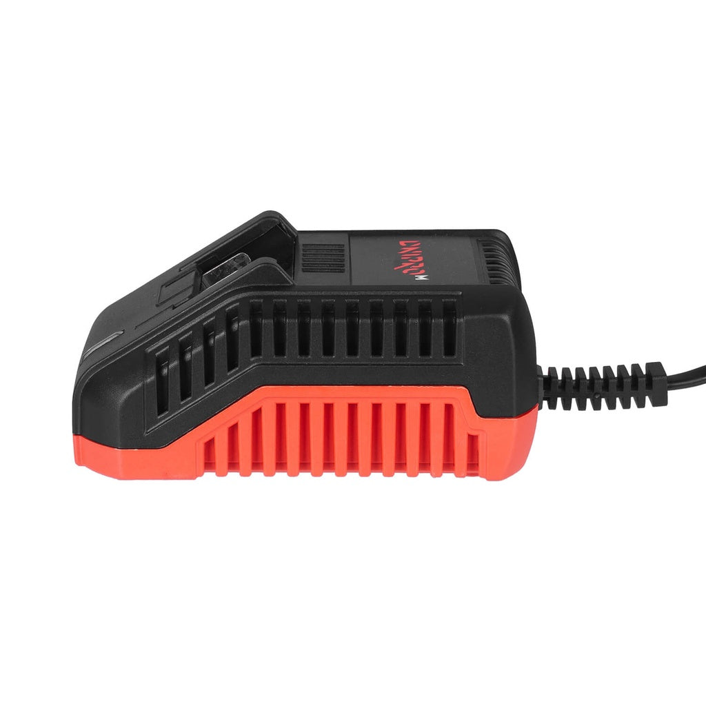 Amoladora Angular a Batería 125mm Dnipro-M DGA-202SBC 20V – Kit Profesional Regulable con Motor Brushless, Freno Rápido, Batería 4Ah y Cargador
