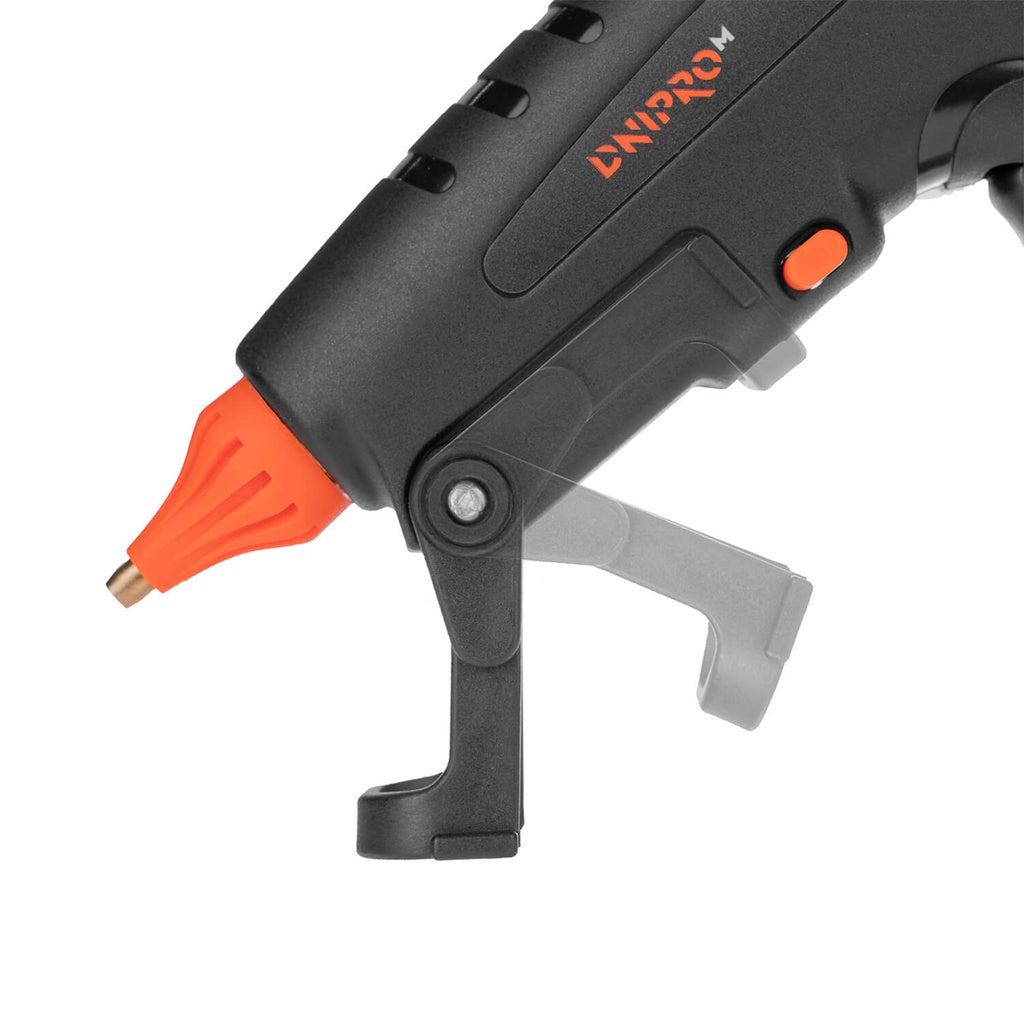 Pistola de pegamento Dnipro-M GF 100 100–240V, calentamiento rápido 2–3 min, para barras de 10,8–11,5 mm