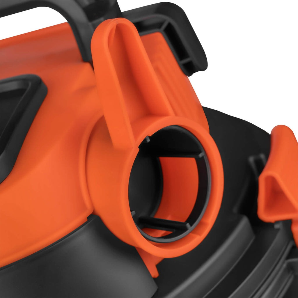 Aspirador Seco y Húmedo Industrial Dnipro-M VCW-20SA 1200W – Capacidad de 20L, Toma de Corriente Sincronizada 2000W, Filtro HEPA y Función de Soplado