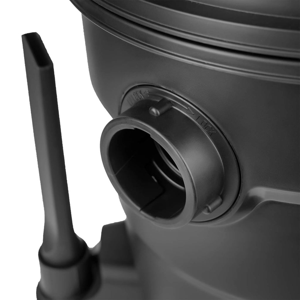 Aspirador Seco y Húmedo Industrial Dnipro-M VCW-20SA 1200W – Capacidad de 20L, Toma de Corriente Sincronizada 2000W, Filtro HEPA y Función de Soplado