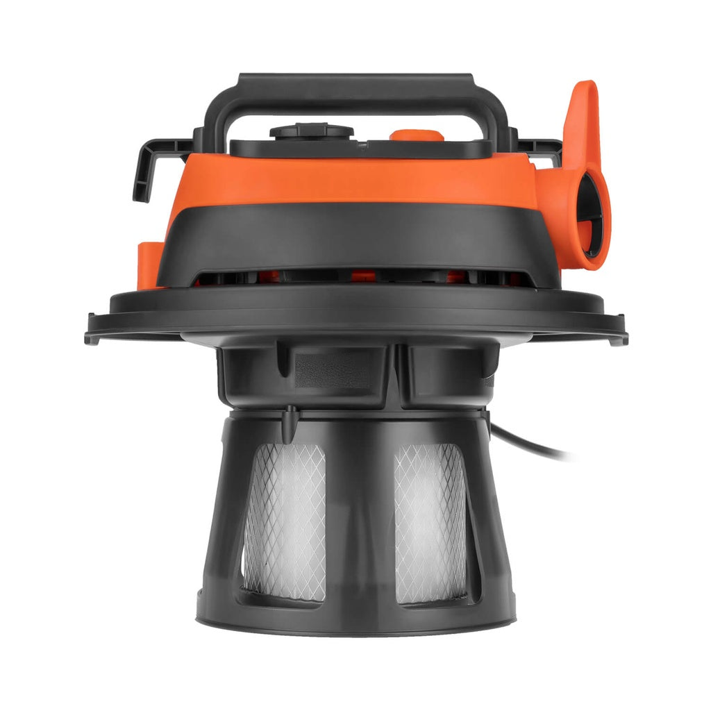 Aspirador Seco y Húmedo Industrial Dnipro-M VCW-20SA 1200W – Capacidad de 20L, Toma de Corriente Sincronizada 2000W, Filtro HEPA y Función de Soplado