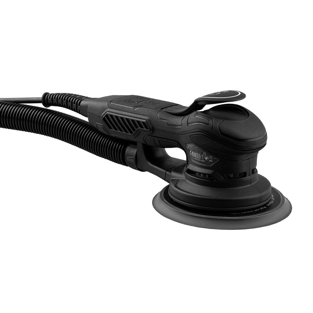 Lijadora Excéntrica Rotorbital Dnipro-M PE-35 RX 350W – Motor Brushless Profesional, Órbita de 5 mm, Plato de 150 mm, Regulador con Memoria y Cable de 5 m