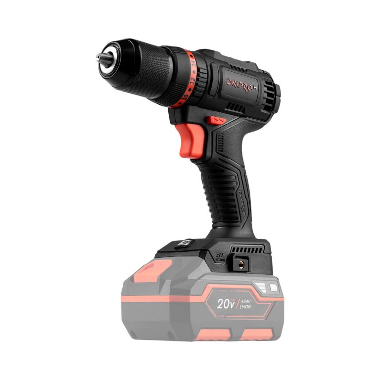 Dnipro-M | Taladro percutor a batería 20V CD-201HBC Compact - Sin batería ni cargador