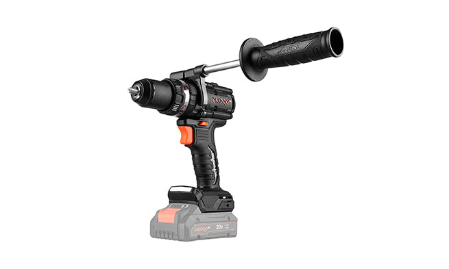 Dnipro-M | Kit 20V: Atornillador de impacto DTD-201BC + Taladro atornillador CD-202BC Ultra - 2 baterías 2Ah